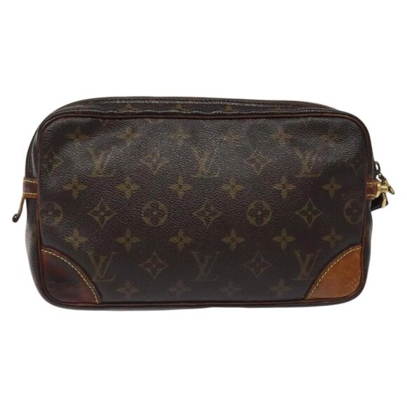 LOUIS VUITTON Monogram Marly Dragonne GM Clutch Bag - Picture 2 of 14